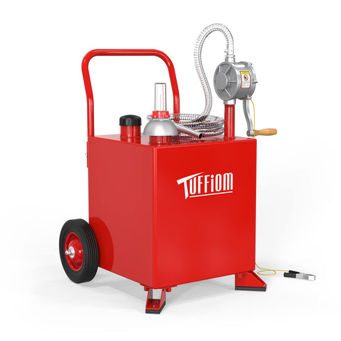 TUFFIOM 20/30/35 Gallon Portable Fuel Storage Tank with Wheels